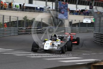 World © Octane Photographic Ltd. Formula 1 - Monaco Formula Renault Eurocup Practice. Sun Yueyang – JD Motorsport and Thomas Neubauer – Tech 1 Racing. Monaco, Monte Carlo. Thursday 25th May 2017. Digital Ref: