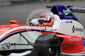 World © Octane Photographic Ltd. Formula 1 - Monaco Formula Renault Eurocup Practice. Alex Peroni – Fortec Motorsports. Monaco, Monte Carlo. Thursday 25th May 2017. Digital Ref:
