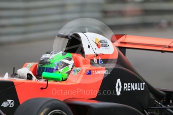 World © Octane Photographic Ltd. Formula 1 - Monaco Formula Renault Eurocup Practice. Thomas Maxwell – Tech 1 Racing. Monaco, Monte Carlo. Thursday 25th May 2017. Digital Ref: