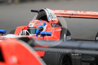 World © Octane Photographic Ltd. Formula 1 - Monaco Formula Renault Eurocup Practice. Thomas Neubauer – Tech 1 Racing. Monaco, Monte Carlo. Thursday 25th May 2017. Digital Ref: