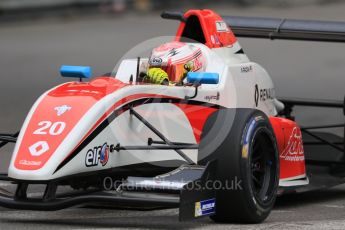 World © Octane Photographic Ltd. Formula 1 - Monaco Formula Renault Eurocup Practice. Najiy Razak – Fortec Motorsports. Monaco, Monte Carlo. Thursday 25th May 2017. Digital Ref: