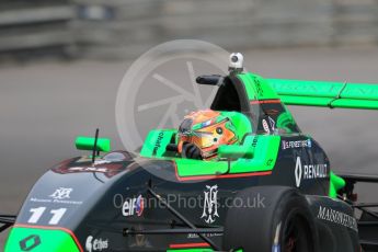 World © Octane Photographic Ltd. Formula 1 - Monaco Formula Renault Eurocup Practice. Sacha Fenestraz - Josef Kaufmann Racing. Monaco, Monte Carlo. Thursday 25th May 2017. Digital Ref: