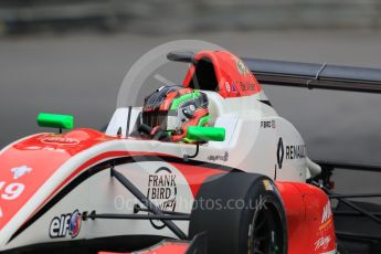 World © Octane Photographic Ltd. Formula 1 - Monaco Formula Renault Eurocup Practice. Frank Bird – Fortec Motorsports. Monaco, Monte Carlo. Thursday 25th May 2017. Digital Ref: