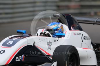 World © Octane Photographic Ltd. Formula 1 - Monaco Formula Renault Eurocup Practice. Will Palmer – R-ace GP. Monaco, Monte Carlo. Thursday 25th May 2017. Digital Ref: