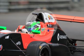 World © Octane Photographic Ltd. Formula 1 - Monaco Formula Renault Eurocup Practice. Thomas Maxwell – Tech 1 Racing. Monaco, Monte Carlo. Thursday 25th May 2017. Digital Ref: