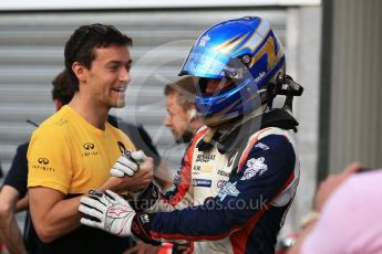World © Octane Photographic Ltd. Formula 1 - Monaco Formula Renault Eurocup Qualifying. Will Palmer – R-ace GP with brother Jolyon Palmer - Renault Sport F1 Team . Monaco, Monte Carlo. Friday 26th May 2017. Digital Ref: