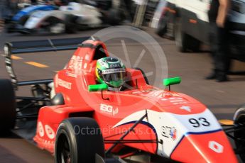 World © Octane Photographic Ltd. Formula 1 - Monaco Formula Renault Eurocup Qualifying. Zane Goddard – Arden. Monaco, Monte Carlo. Friday 26th May 2017. Digital Ref: