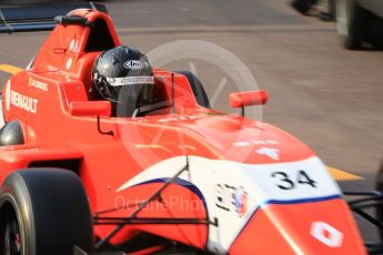 World © Octane Photographic Ltd. Formula 1 - Monaco Formula Renault Eurocup Qualifying. Ghislain Cordeel – Arden. Monaco, Monte Carlo. Friday 26th May 2017. Digital Ref: