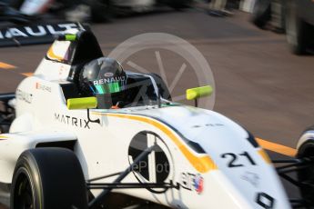 World © Octane Photographic Ltd. Formula 1 - Monaco Formula Renault Eurocup Qualifying. Sun Yueyang – JD Motorsport. Monaco, Monte Carlo. Friday 26th May 2017. Digital Ref: