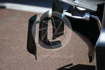 World © Octane Photographic Ltd. Formula 1 - Monaco Grand Prix Setup. Mercedes AMG Petronas F1 W08 EQ Energy+. Monaco, Monte Carlo. Wednesday 24th May 2017. Digital Ref: