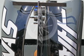 World © Octane Photographic Ltd. Formula 1 - Monaco Grand Prix Setup. Haas F1 Team VF-17. Monaco, Monte Carlo. Wednesday 24th May 2017. Digital Ref: