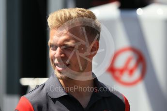 World © Octane Photographic Ltd. Formula 1 - Monaco Grand Prix Setup. Kevin Magnussen - Haas F1 Team VF-17. Monaco, Monte Carlo. Wednesday 24th May 2017. Digital Ref: