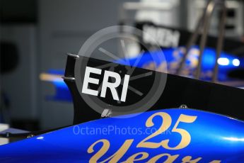 World © Octane Photographic Ltd. Formula 1 - Monaco Grand Prix Setup. Marcus Ericsson – Sauber F1 Team C36. Monaco, Monte Carlo. Wednesday 24th May 2017. Digital Ref: