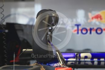 World © Octane Photographic Ltd. Formula 1 - Monaco Grand Prix Setup. Scuderia Toro Rosso STR12. Monaco, Monte Carlo. Wednesday 24th May 2017. Digital Ref: