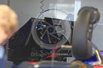 World © Octane Photographic Ltd. Formula 1 - Monaco Grand Prix Setup. Scuderia Toro Rosso STR12 floors. Monaco, Monte Carlo. Wednesday 24th May 2017. Digital Ref: