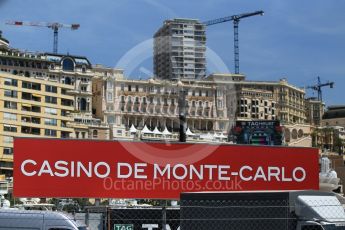 World © Octane Photographic Ltd. Formula 1 - Monaco Grand Prix Setup. Monaco, Monte Carlo. Wednesday 24th May 2017. Digital Ref: