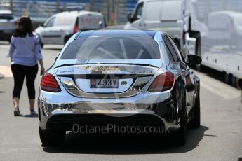 World © Octane Photographic Ltd. Formula 1 - Monaco Grand Prix Setup. Chromed Mercedes AMG C63, Monaco, Monte Carlo. Wednesday 24th May 2017. Digital Ref: