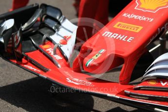 World © Octane Photographic Ltd. Formula 1 - Monaco Grand Prix Setup. Scuderia Ferrari SF70H. Monaco, Monte Carlo. Wednesday 24th May 2017. Digital Ref: