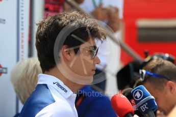 World © Octane Photographic Ltd. Formula 1 - Monaco Grand Prix Setup. Lance Stroll - Williams Martini Racing FW40. Monaco, Monte Carlo. Wednesday 24th May 2017. Digital Ref: