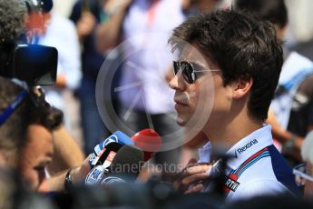 World © Octane Photographic Ltd. Formula 1 - Monaco Grand Prix Setup. Lance Stroll - Williams Martini Racing FW40. Monaco, Monte Carlo. Wednesday 24th May 2017. Digital Ref: