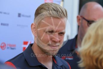 World © Octane Photographic Ltd. Formula 1 - Monaco Grand Prix Setup. Kevin Magnussen - Haas F1 Team VF-17. Monaco, Monte Carlo. Wednesday 24th May 2017. Digital Ref: