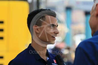 World © Octane Photographic Ltd. Formula 1 - Monaco Grand Prix Setup. Pascal Wehrlein – Sauber F1 Team C36. Monaco, Monte Carlo. Wednesday 24th May 2017. Digital Ref: