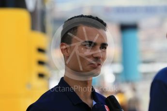 World © Octane Photographic Ltd. Formula 1 - Monaco Grand Prix Setup. Pascal Wehrlein – Sauber F1 Team C36. Monaco, Monte Carlo. Wednesday 24th May 2017. Digital Ref: