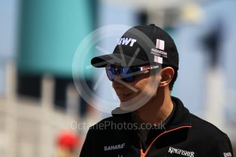 World © Octane Photographic Ltd. Formula 1 - Monaco Grand Prix Setup. Esteban Ocon - Sahara Force India VJM10. Monaco, Monte Carlo. Wednesday 24th May 2017. Digital Ref: