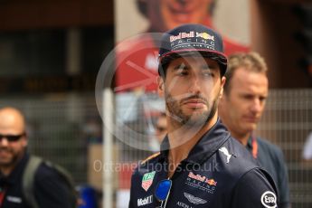 World © Octane Photographic Ltd. Formula 1 - Monaco Grand Prix Setup. Daniel Ricciardo - Red Bull Racing RB13. Monaco, Monte Carlo. Wednesday 24th May 2017. Digital Ref: