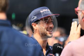 World © Octane Photographic Ltd. Formula 1 - Monaco Grand Prix Setup. Daniel Ricciardo - Red Bull Racing RB13. Monaco, Monte Carlo. Wednesday 24th May 2017. Digital Ref: