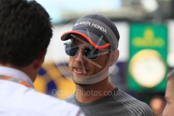 World © Octane Photographic Ltd. Formula 1 - Monaco Grand Prix Setup. Jenson Button - McLaren Honda MCL32. Monaco, Monte Carlo. Wednesday 24th May 2017. Digital Ref: