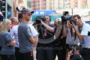 World © Octane Photographic Ltd. Formula 1 - Monaco Grand Prix Setup. Jenson Button - McLaren Honda MCL32. Monaco, Monte Carlo. Wednesday 24th May 2017. Digital Ref: