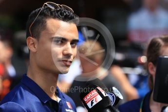 World © Octane Photographic Ltd. Formula 1 - Monaco Grand Prix Setup. Pascal Wehrlein – Sauber F1 Team C36. Monaco, Monte Carlo. Wednesday 24th May 2017. Digital Ref: