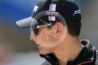 World © Octane Photographic Ltd. Formula 1 - Monaco Grand Prix Setup. Esteban Ocon - Sahara Force India VJM10. Monaco, Monte Carlo. Wednesday 24th May 2017. Digital Ref: