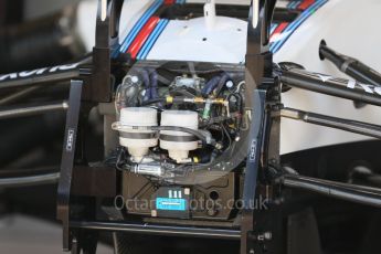 World © Octane Photographic Ltd. Formula 1 - Monaco Grand Prix Setup. Williams Martini Racing FW40. Monaco, Monte Carlo. Wednesday 24th May 2017. Digital Ref: