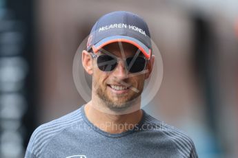 World © Octane Photographic Ltd. Formula 1 - Monaco Grand Prix Setup. Jenson Button - McLaren Honda MCL32. Monaco, Monte Carlo. Wednesday 24th May 2017. Digital Ref: