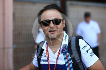 World © Octane Photographic Ltd. Formula 1 - Monaco Grand Prix Setup. Felipe Massa - Williams Martini Racing FW40. Monaco, Monte Carlo. Wednesday 24th May 2017. Digital Ref: