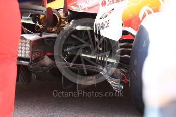 World © Octane Photographic Ltd. Formula 1 - Monaco Grand Prix Setup. Scuderia Ferrari SF70H. Monaco, Monte Carlo. Wednesday 24th May 2017. Digital Ref: