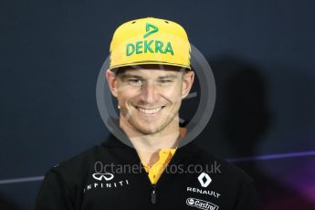 World © Octane Photographic Ltd. Formula 1 - Monaco Grand Prix FIA Drivers’ Press Conference. Nico Hulkenberg - Renault Sport F1 Team R.S.17. Monaco, Monte Carlo. Wednesday 24th May 2017. Digital Ref: