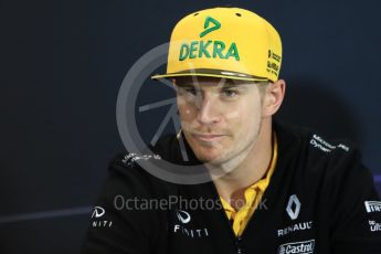 World © Octane Photographic Ltd. Formula 1 - Monaco Grand Prix FIA Drivers’ Press Conference. Nico Hulkenberg - Renault Sport F1 Team R.S.17. Monaco, Monte Carlo. Wednesday 24th May 2017. Digital Ref: