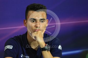 World © Octane Photographic Ltd. Formula 1 - Monaco Grand Prix FIA Drivers’ Press Conference. Pascal Wehrlein – Sauber F1 Team C36. Monaco, Monte Carlo. Wednesday 24th May 2017. Digital Ref:
