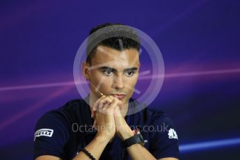 World © Octane Photographic Ltd. Formula 1 - Monaco Grand Prix FIA Drivers’ Press Conference. Pascal Wehrlein – Sauber F1 Team C36. Monaco, Monte Carlo. Wednesday 24th May 2017. Digital Ref: