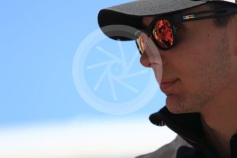 World © Octane Photographic Ltd. Formula 1 - Spanish Grand Prix Driver’s Parade. Esteban Ocon - Sahara Force India VJM10. Circuit de Barcelona - Catalunya, Spain. Sunday 14th May 2017. Digital Ref: 1824LB1D3624
