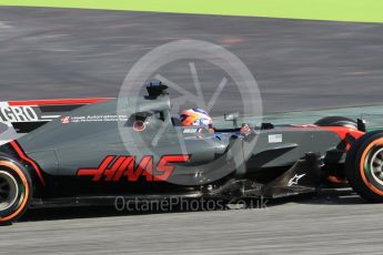 World © Octane Photographic Ltd. Formula 1 - Spanish Grand Prix Practice 1. Romain Grosjean - Haas F1 Team VF-17. Circuit de Barcelona - Catalunya, Spain. Friday 12th May 2017. Digital Ref: 1810CB1L7689