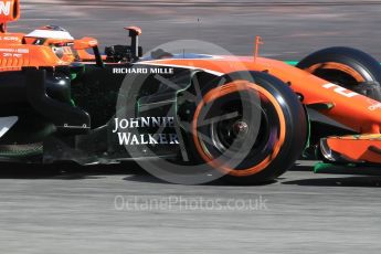 World © Octane Photographic Ltd. Formula 1 - Spanish Grand Prix Practice 1. Stoffel Vandoorne - McLaren Honda MCL32. Circuit de Barcelona - Catalunya, Spain. Friday 12th May 2017. Digital Ref: 1810CB1L7728