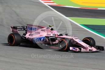 World © Octane Photographic Ltd. Formula 1 - Spanish Grand Prix Practice 1. Esteban Ocon - Sahara Force India VJM10. Circuit de Barcelona - Catalunya, Spain. Friday 12th May 2017. Digital Ref: 1810CB1L7774