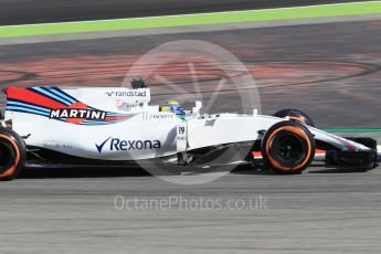 World © Octane Photographic Ltd. Formula 1 - Spanish Grand Prix Practice 1. Felipe Massa - Williams Martini Racing FW40. Circuit de Barcelona - Catalunya, Spain. Friday 12th May 2017. Digital Ref: 1810CB1L7889