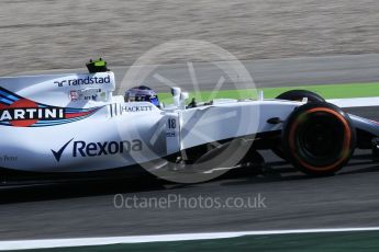 World © Octane Photographic Ltd. Formula 1 - Spanish Grand Prix Practice 1. Lance Stroll - Williams Martini Racing FW40. Circuit de Barcelona - Catalunya, Spain. Friday 12th May 2017. Digital Ref: 1810CB1L7946