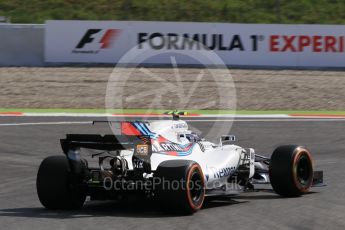 World © Octane Photographic Ltd. Formula 1 - Spanish Grand Prix Practice 1. Lance Stroll - Williams Martini Racing FW40. Circuit de Barcelona - Catalunya, Spain. Friday 12th May 2017. Digital Ref: 1810CB1L8015