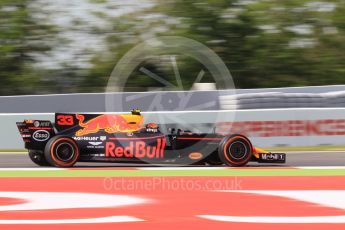 World © Octane Photographic Ltd. Formula 1 - Spanish Grand Prix - Practice 1. Max Verstappen - Red Bull Racing RB13. Circuit de Barcelona - Catalunya. Friday 12th May 2017. Digital Ref: 1810CB1L8097